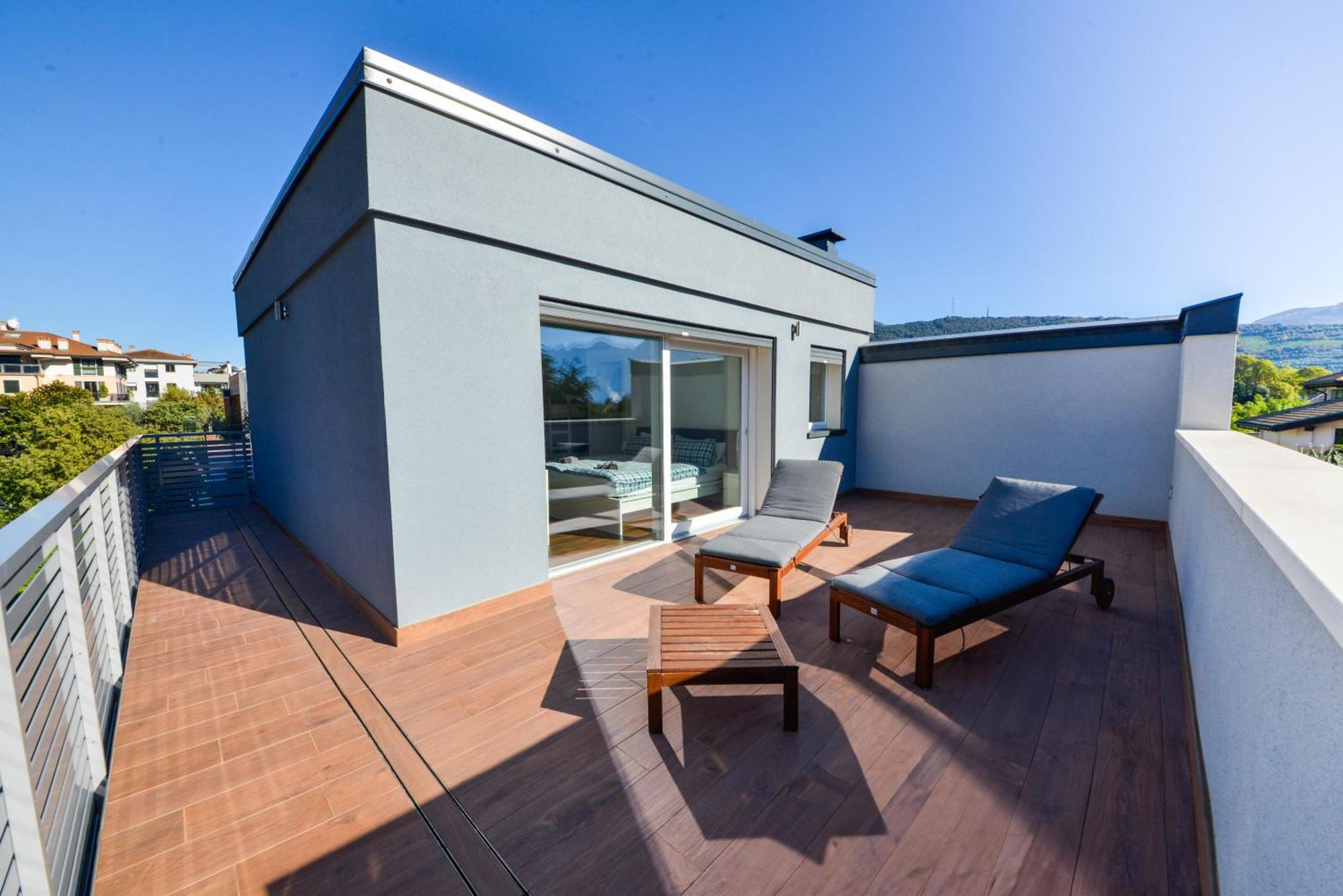 شقة Garda Family & Solarium ريفا ديل غاردا المظهر الخارجي الصورة